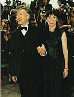 David Lynch and Mary Sweeney at Cannes